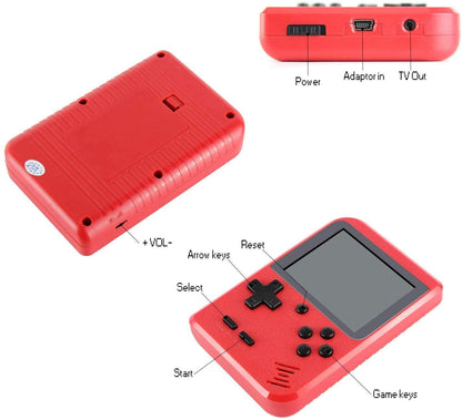 Portable Game Pad With 400 Games Included + Additional Player