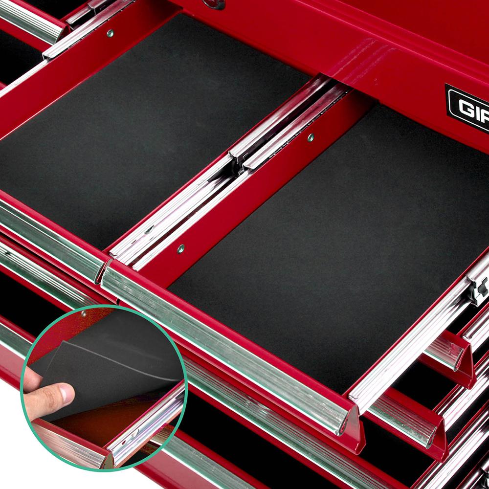 Giantz 9 Drawer Mechanic Tool Box Cabinet Storage - Red