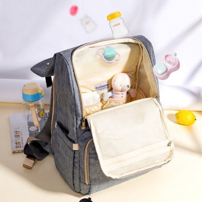 Canvas Diaper Bag Travel Backpack