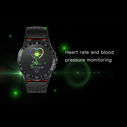 Maroon Asteria - Bluetooth Heart Rate Heartbeat Step Watch