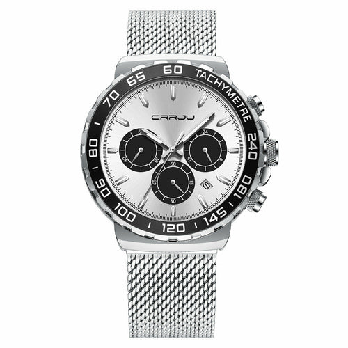 Men's Multifunctional Three-eye Six-pin Sports Watch