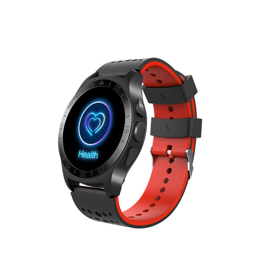 Maroon Asteria - Bluetooth Heart Rate Heartbeat Step Watch