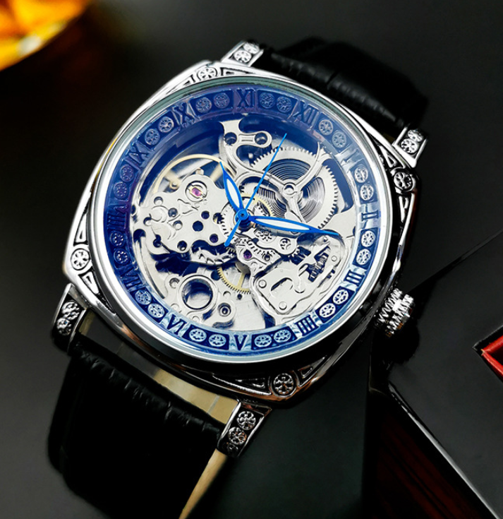 Men's Double-sided Tourbillon Mechanical Watch Luminous