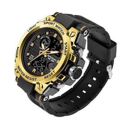 Outdoor Sports Dual Display Movement Electronic Watch