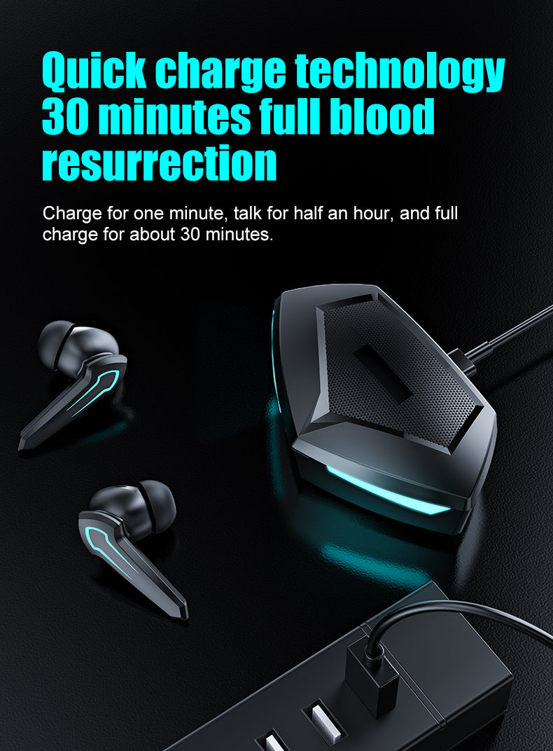 Gaming headset Bluetooth 5.1 Wireless Earphone