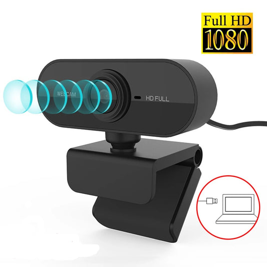 Webcam 1080P Full HD Web Camera With Microphone