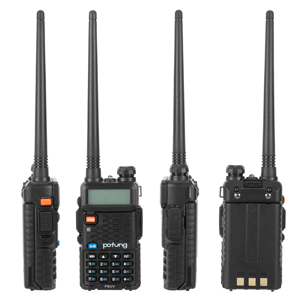 P8UV 5W 1800mAh Adult Analog Walkie talkie