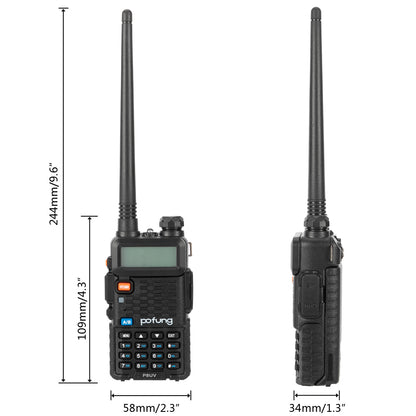 P8UV 5W 1800mAh Adult Analog Walkie talkie