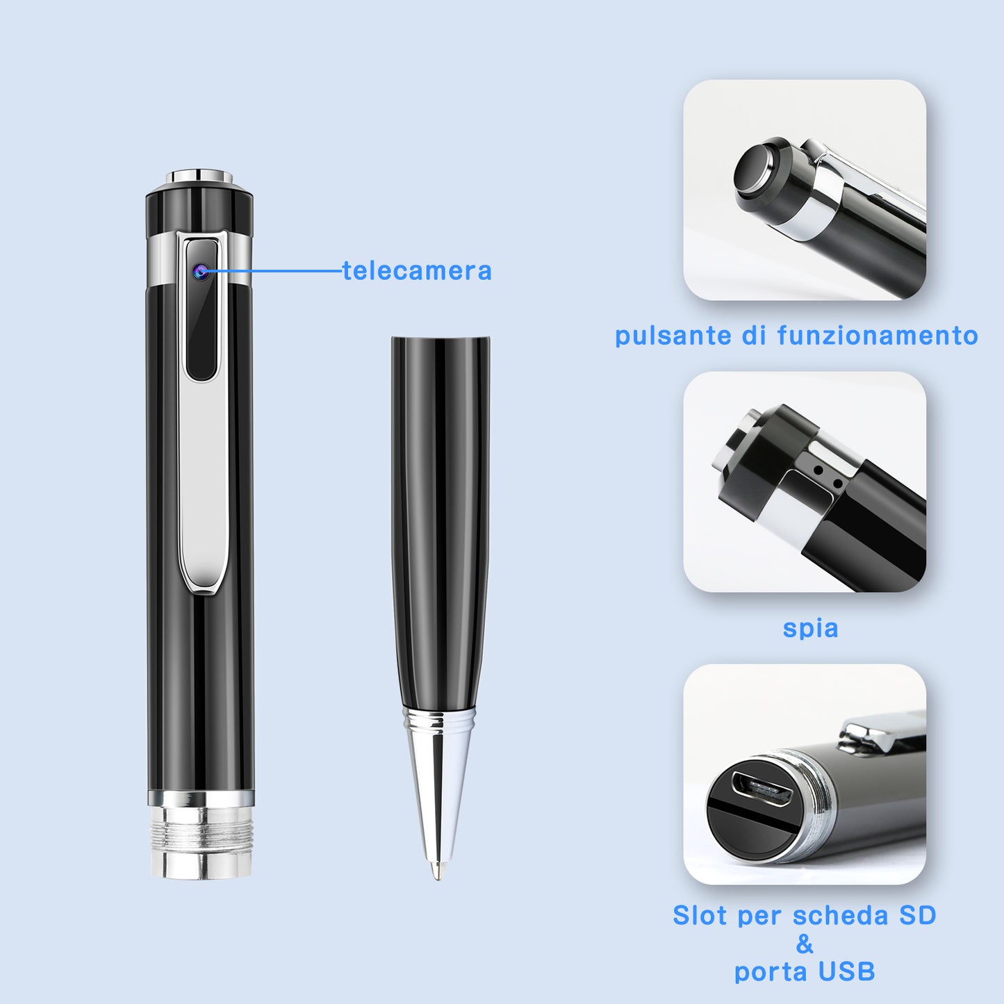 1080P HD Mini Camcorder DV DVR Camcorder Hidden Camera Pen