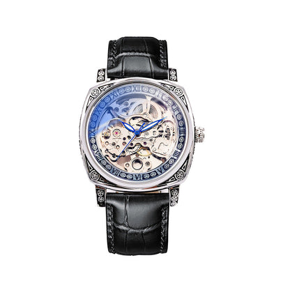 Men's Double-sided Tourbillon Mechanical Watch Luminous