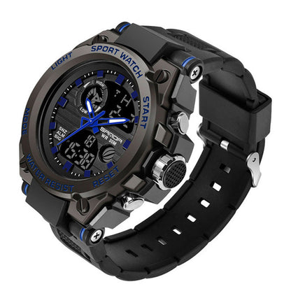 Outdoor Sports Dual Display Movement Electronic Watch